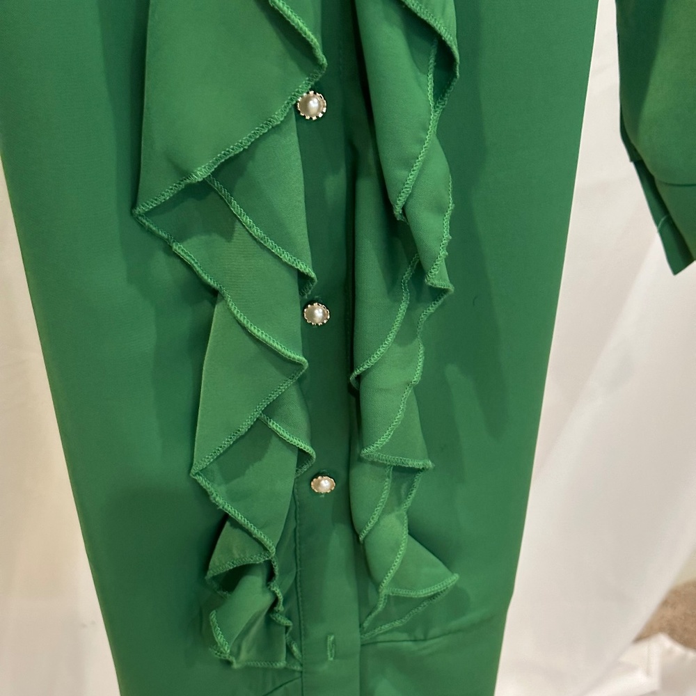 SHEIN Ruffle front dress - Picture 2 of 4